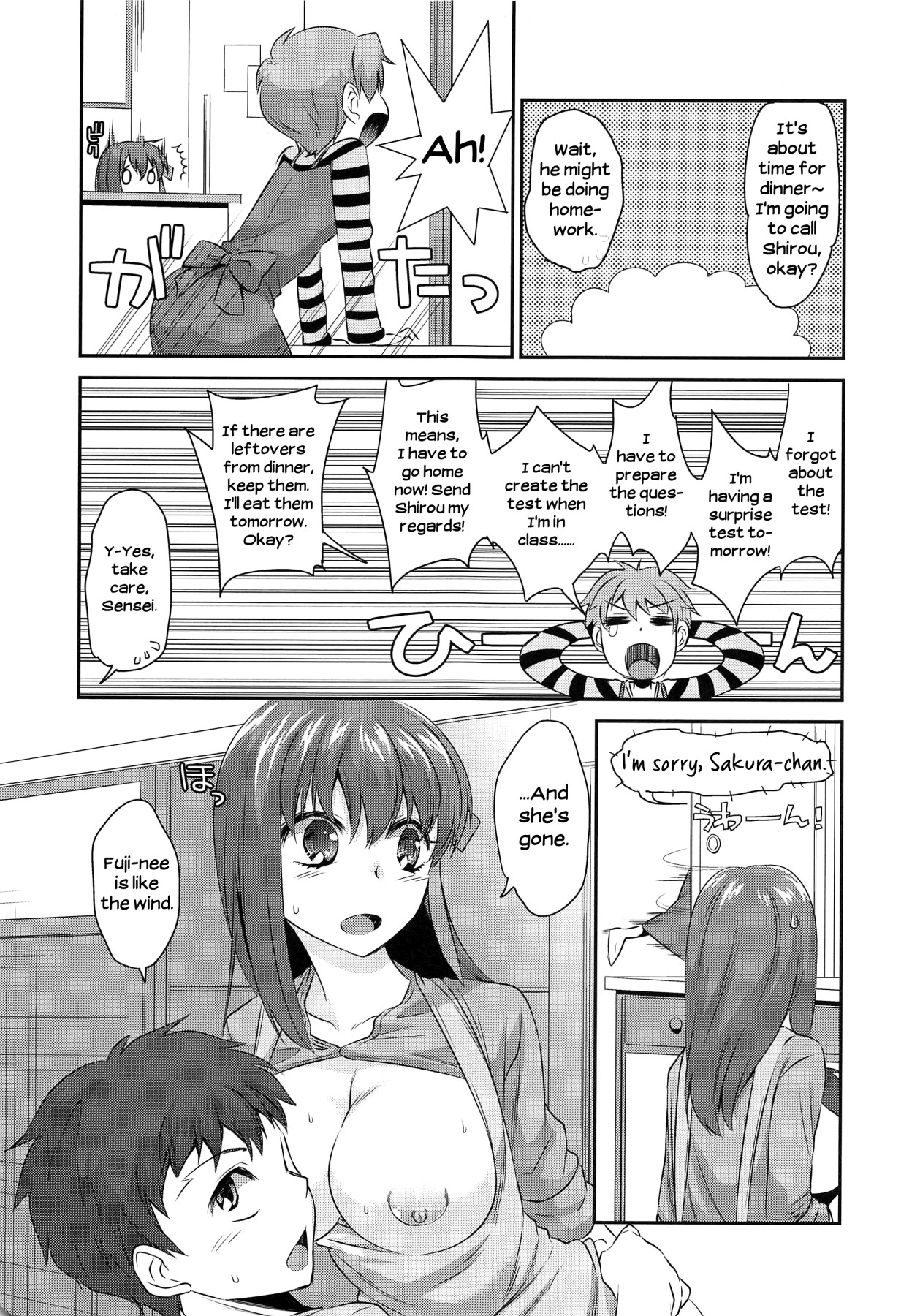 Hentai Manga Comic-Kitchen H-Read-8